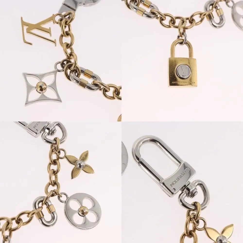 Louis Vuitton Chain LV Padlock Bag Charm Gold